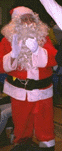 Santa Claus, applauding